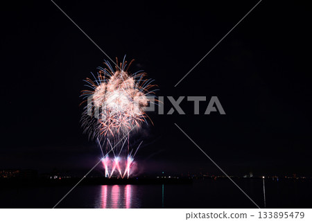 點亮冬夜的煙火 <2025年甲子園煙火表演> 133895479