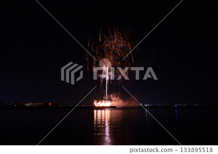 點亮冬夜的煙火 <2025年甲子園煙火表演> 133895518