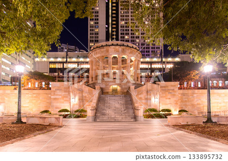Beautiful night view of Brisbane, Australia 133895732