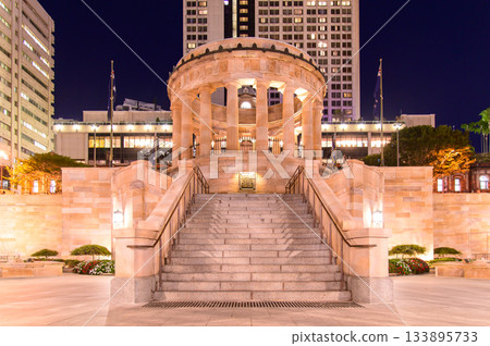 Beautiful night view of Brisbane, Australia 133895733