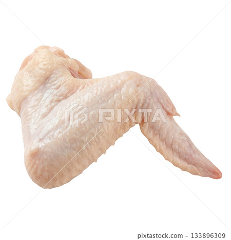 Raw fresh chicken wing poultry meat. Uncooked ingredient for cooking delicious healthy meal ready for preparation Raw fresh chicken wing poultry meat. Uncooked ingredient for cooking delicious healthy meal ready for preparation 133896309