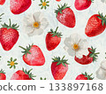 Strawberry Flower Wallpaper 133897168