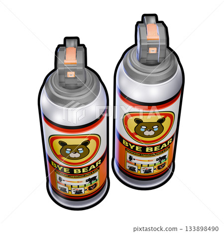 Bear repellent spray, pepper spray Bear repellent spray, pepper spray 133898490