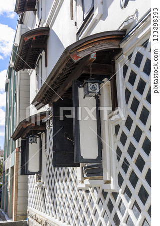 松本市歷史悠久的街道和街景，以及林立的藏造建築 133898593