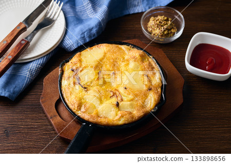 西班牙煎蛋 西班牙煎蛋 133898656