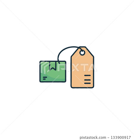 Parcel and tag communication conveying product details and delivery information efficiently in Parcel and tag communication conveying product details and delivery information efficiently in 133900917
