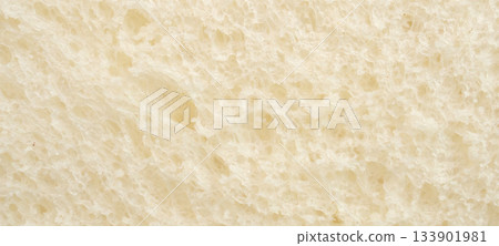 Macro bread slice texture pattern background close up 133901981