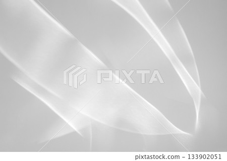 Abstract shadow drop on white wall background overlay mockup effect 133902051