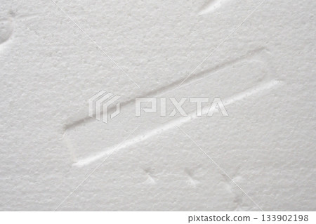 White polystyrene foam texture background White polystyrene foam texture background 133902198