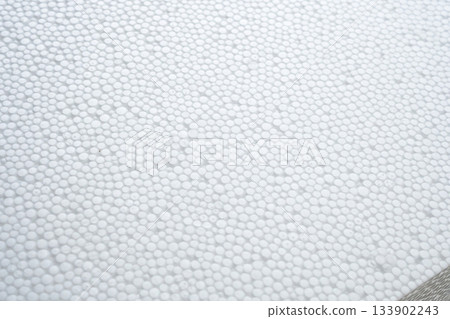 White polystyrene foam texture background White polystyrene foam texture background 133902243
