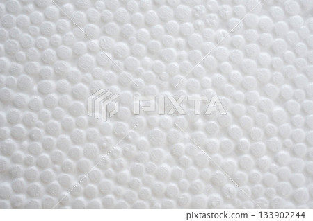 White polystyrene foam texture background White polystyrene foam texture background 133902244