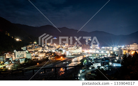 Night view from the observation deck 133904017