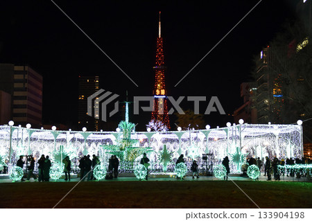 Sapporo White Illumination Odori Park 133904198