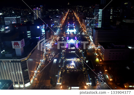 札幌白色燈飾節 大通公園 133904377