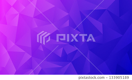 Purple and blue polygon abstract gradient background texture material Purple and blue polygon abstract gradient background texture material 133905189