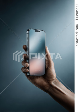 smartphone in the female hand 133905552