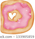 Alphabet cookie pink  133905859