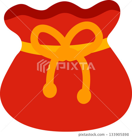 Cartoon Style Lunar New Year Lucky Bag Cartoon Style Lunar New Year Lucky Bag 133905898