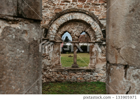Ruins of Carta Cistercian Abbey in Romania Ruins of Carta Cistercian Abbey in Romania 133905971