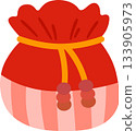 Cartoon Style Lunar New Year Lucky Bag 133905973