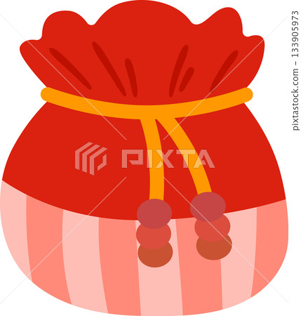Cartoon Style Lunar New Year Lucky Bag Cartoon Style Lunar New Year Lucky Bag 133905973