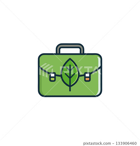 Eco-Conscious Corporate Responsibility: A Green Business Portfolio Signifying Sustainable 133906460