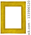 Old metal square picture frame 133906520