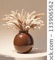 golden egg in vase 133906562