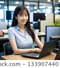 Career woman in the office 133907440