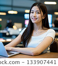 Career woman in the office 133907441