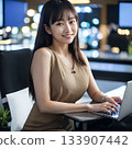 Career woman in the office 133907442