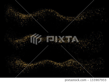 Vector Abstract Shiny Gold Glitter design element. Gold Glitter Dust. For New Year, Merry Christmas, Birthday and Wedding greeting card and invitation. Luxury Background design Vector Abstract Shiny Gold Glitter design element. Gold Glitter Dust. For New Year, Merry Christmas, Birthday and Wedding greeting card and invitation. Luxury Background design 133907933