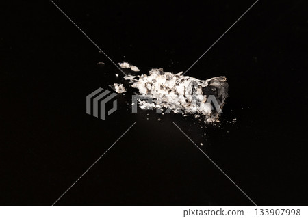 cigarette on black background ash cigarette on black background ash 133907998