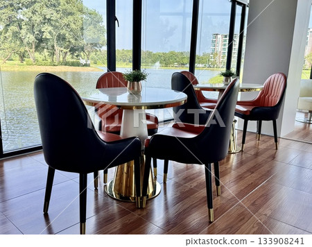 An area for formal and informal meetings in the lobby of a hotel in Asia An area for formal and informal meetings in the lobby of a hotel in Asia 133908241