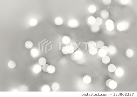 White glowing bokeh lights creating abstract pattern. Color of the year concept White glowing bokeh lights creating abstract pattern. Color of the year concept 133908337
