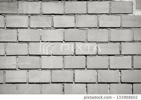 New brick background texture. Wall pattern color of 2026 year cloud white New brick background texture. Wall pattern color of 2026 year cloud white 133908602