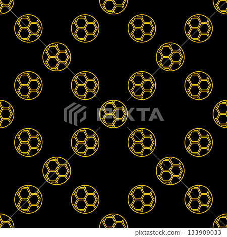 Chemistry Round vector thin line seamless pattern Chemistry Round vector thin line seamless pattern 133909033