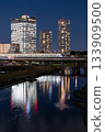 東京：二子玉川市夜景 133909500
