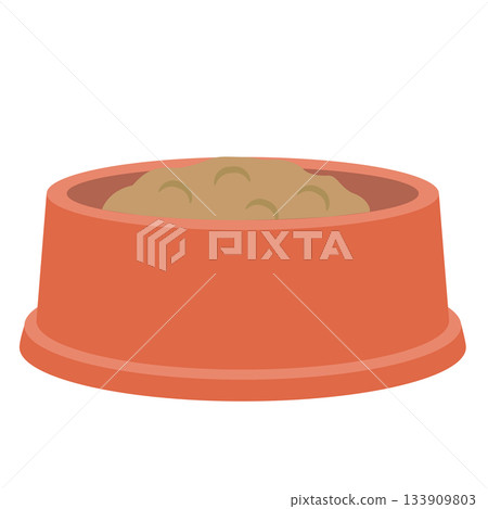 pet food illustration 133909803