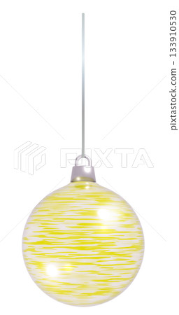 Christmas Ball Ornament on a String 133910530