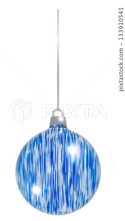 Christmas Ball Ornament on a String Christmas Ball Ornament on a String 133910541