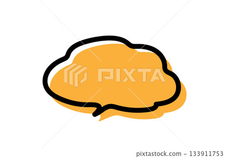 簡單可愛的手寫泡泡 133911753