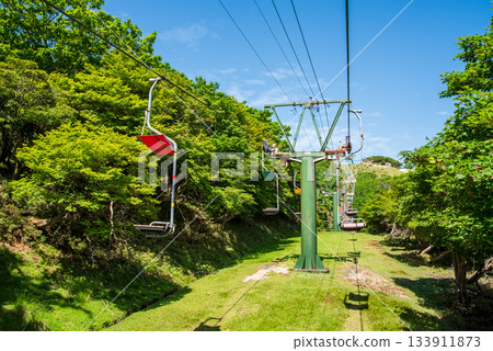 禦在丈山頂公園觀光纜車沿途風景(三重縣駒野町) 禦在丈山頂公園觀光纜車沿途風景(三重縣駒野町) 133911873
