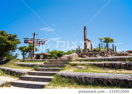 禦在丈山頂峰周圍的景色(三重縣駒野町) 禦在丈山頂峰周圍的景色(三重縣駒野町) 133912009