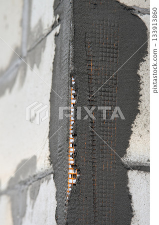 Corner bead with mesh Corner bead with mesh 133913860