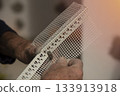 Corner bead with mesh 133913918