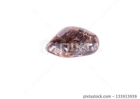 Macro mineral stone jasper on a white background Macro mineral stone jasper on a white background 133913939