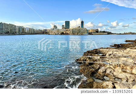 beautiful landscape of Malta, Sliema 133915201