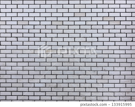 Brick wall design in subtle shades of white captures timeless elegance Brick wall design in subtle shades of white captures timeless elegance 133915995