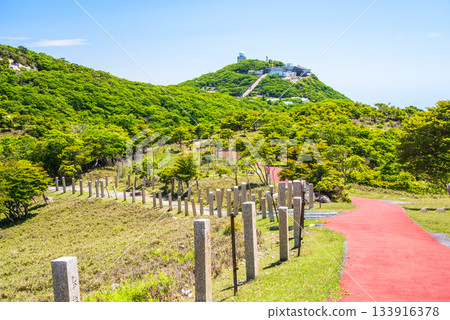 Scenery along the promenade to the summit of Mt. Gozaisho and Ontake Daigongen 133916378
